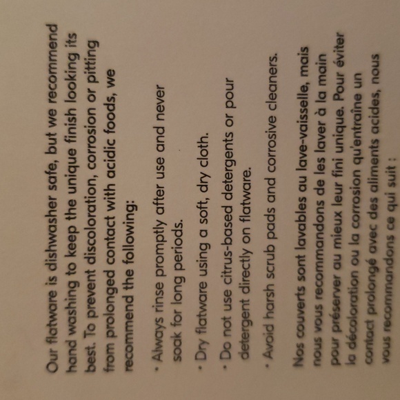 💥BUY 2 GET 1 FREE FRWEST ELM COVE FLATWARE SET, VINTAGE, RETAIL $49.50 - Picture 5 of 8